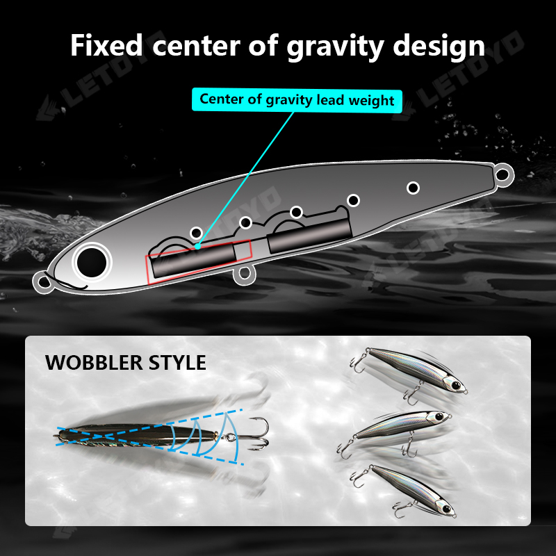 LETOYO Sinking Pencil 17g 12g- - Fishing Lure Spoon ulasan dan harga