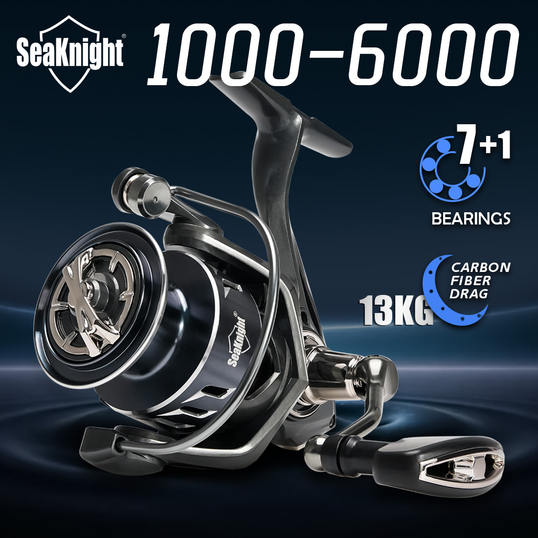 SeaKnight Brand SANGE Series 1 - Kastking Reel Zephyr ulasan dan harga