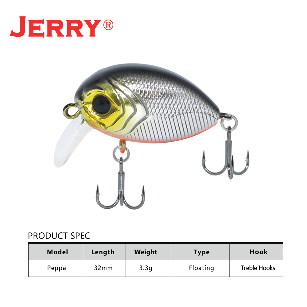Jerry Peppa Wobbler Lure Float - Fishing Lure Spoon ulasan dan harga