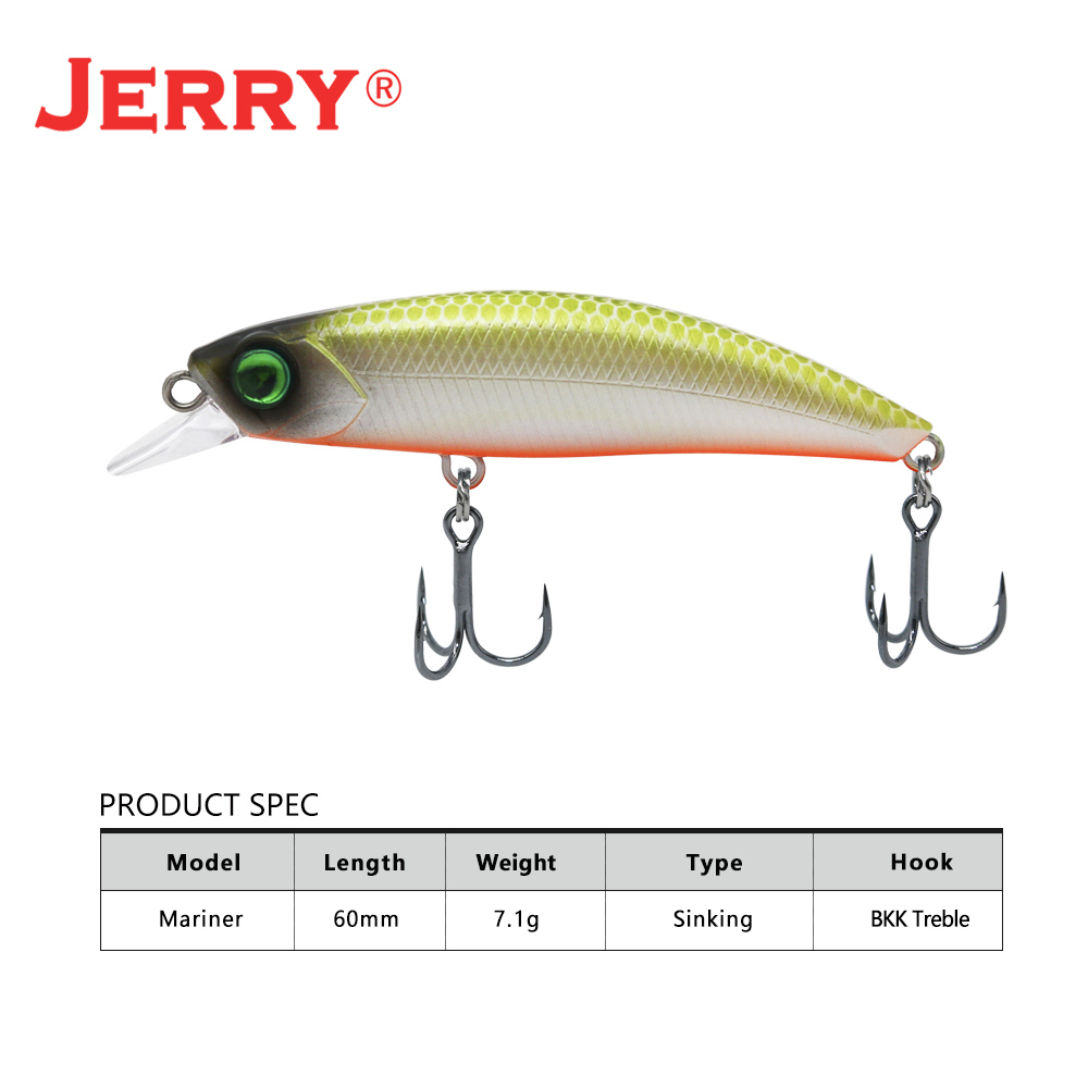 Jerry Mariner Crank Wobblers D - Fishing Lure Jerkbait ulasan dan harga