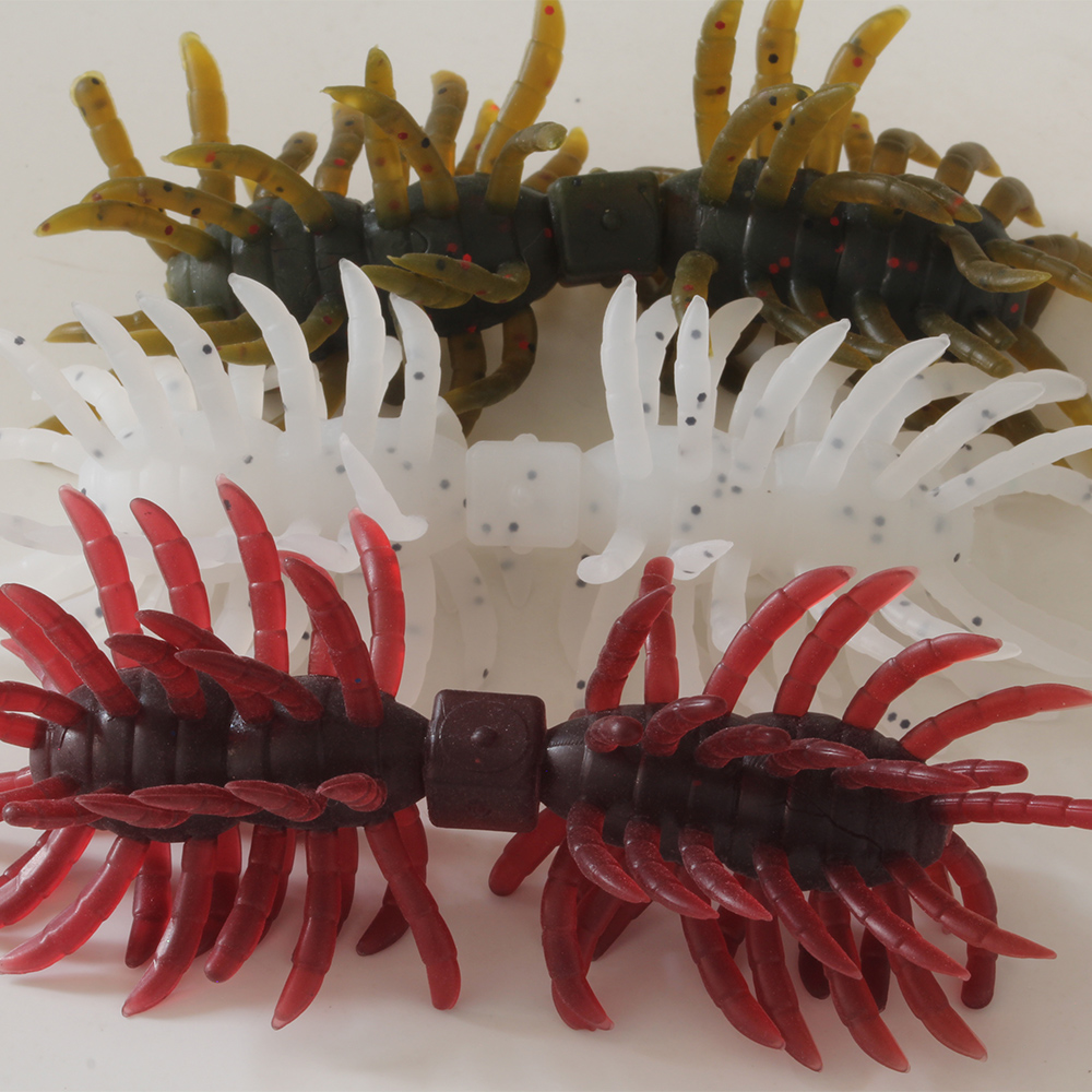1pc 3pcs 11cm 10g Double Head  - Fishing Lure Soft Plastic ulasan dan harga