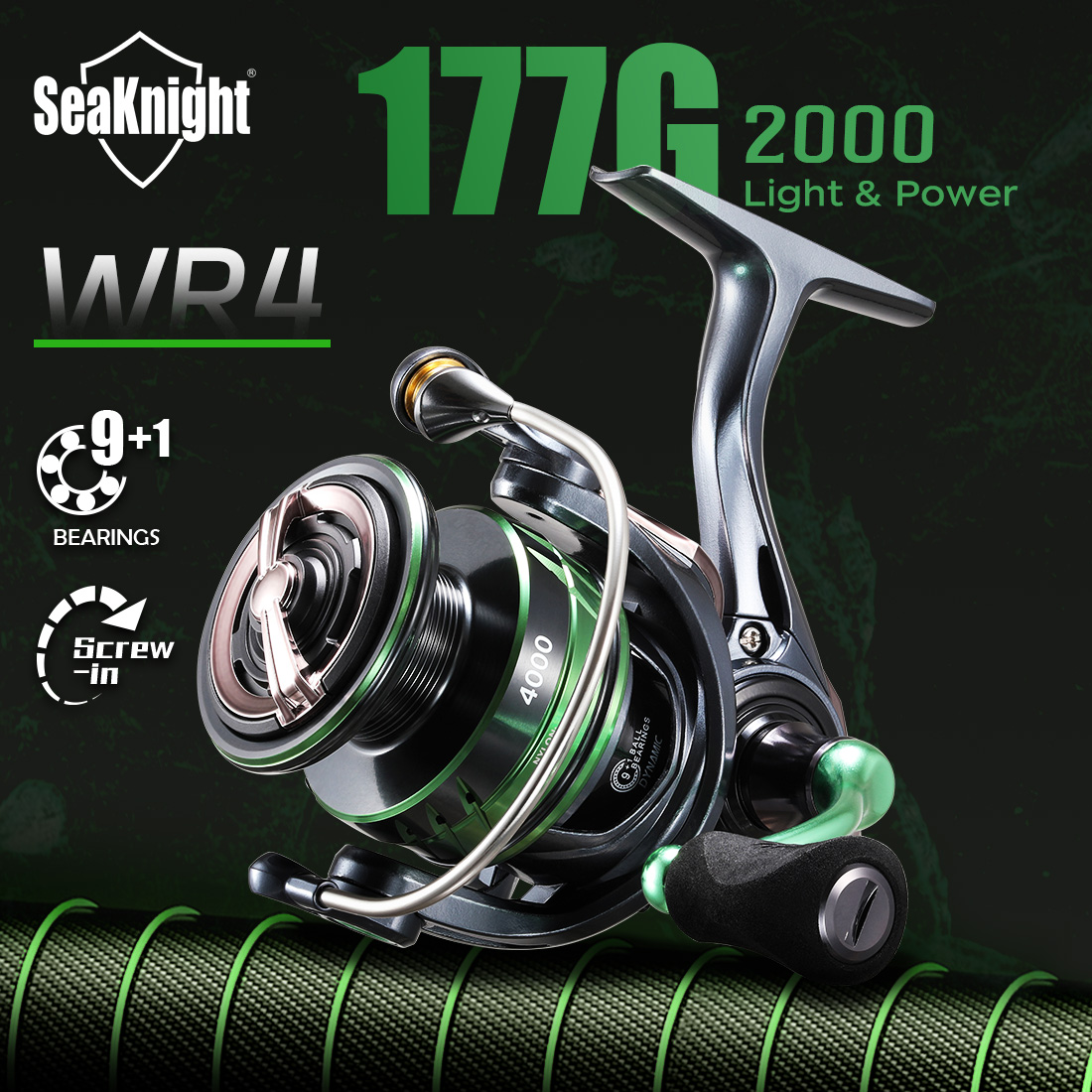 SeaKnight Brand WR4 Series 5.2 - Kastking Reel Zephyr ulasan dan harga